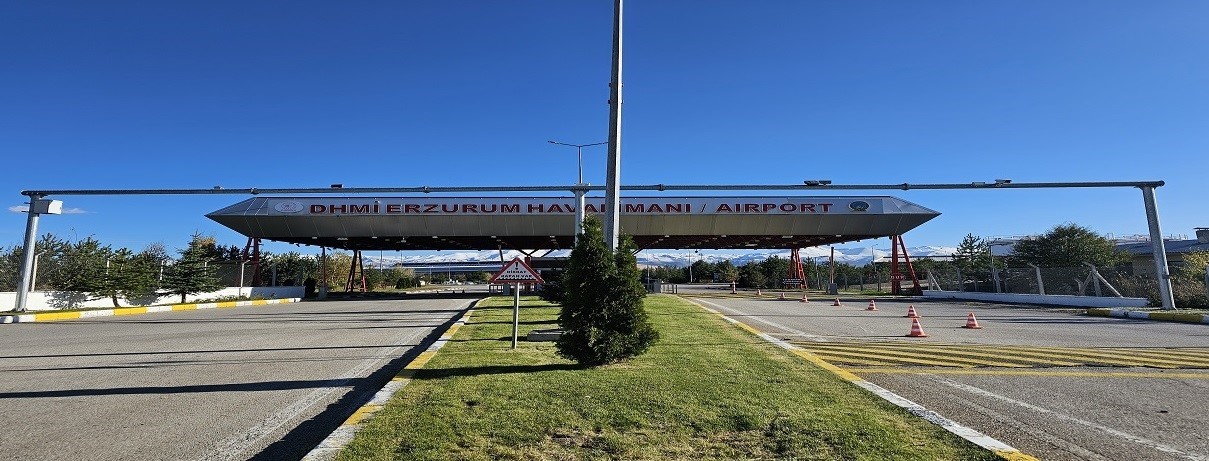 Mart ayında Erzurum Havalimanı’nda 112 bin 626 yolcuya hizmet verildi