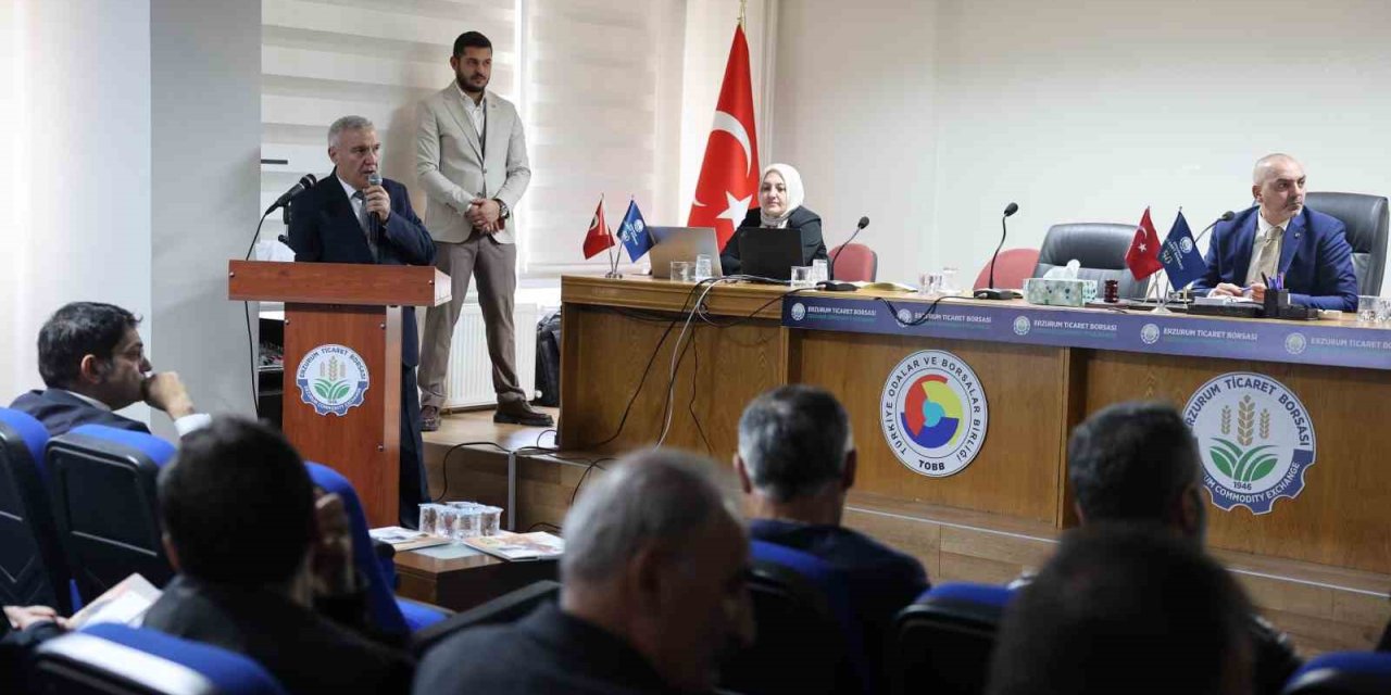 TSKGV Erzurum Bölge Temsilcisi Ahmet Avcı, ETB meclisine konuk oldu