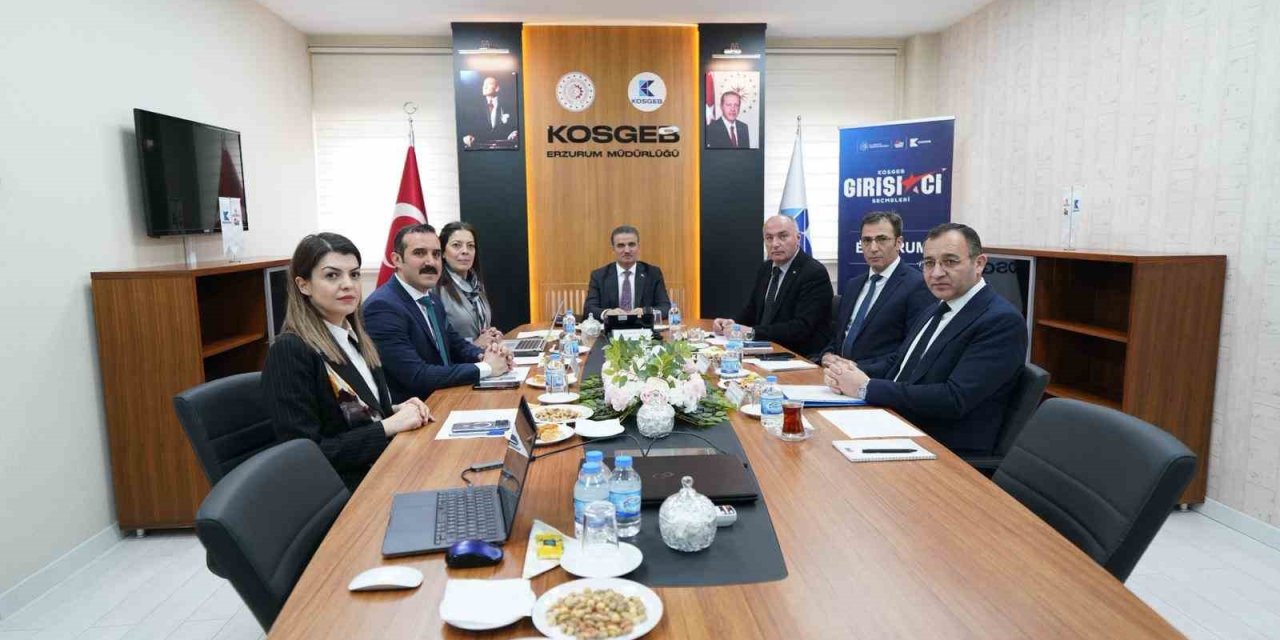 Erzurum’da girişimcilik ekosistemine güçlü destek: Başkan Özakalın jüri toplantısına katıldı