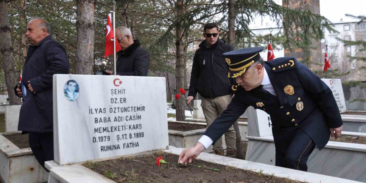 Kars’ta Türk Polis Teşkilatı’nın 181. kuruluş yıldönümü törenle kutlandı
