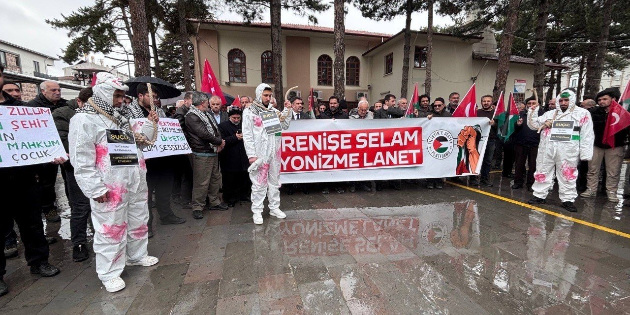 Erzincan’da Filistin için tek yürek çağrısı
