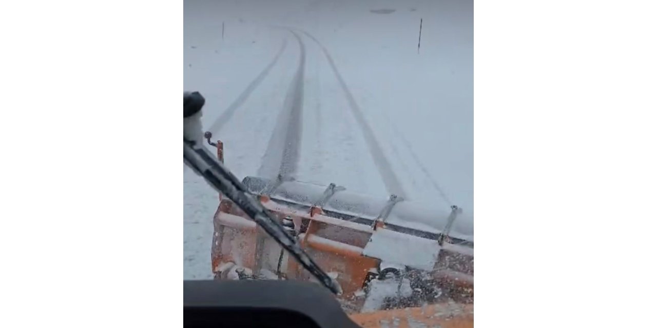 Tunceli’nin ilçelerinde kar etkili oldu