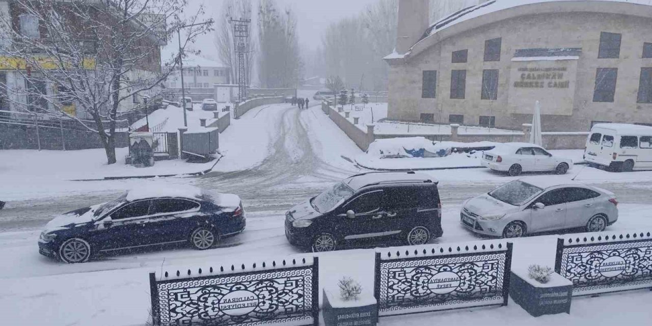 Çaldıran’da bahar beklenirken kış geri döndü