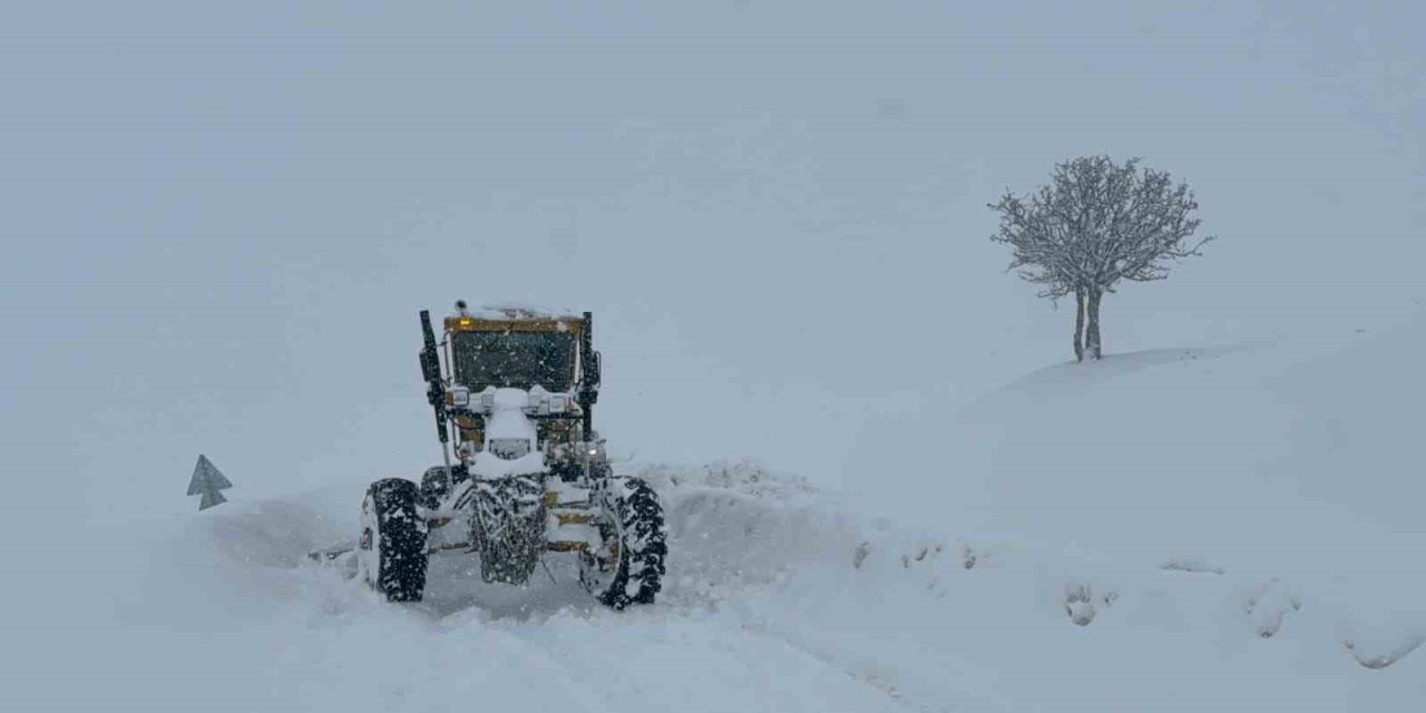 Muş’ta 55 köy yolu kapandı