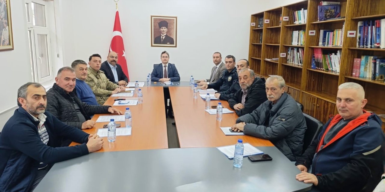 Kemaliye’de turizm sezonu öncesi koordinasyon toplantısı yapıldı