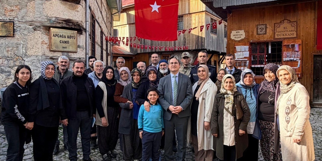 Apçağa köyünde turizm için işletmecilerle istişare