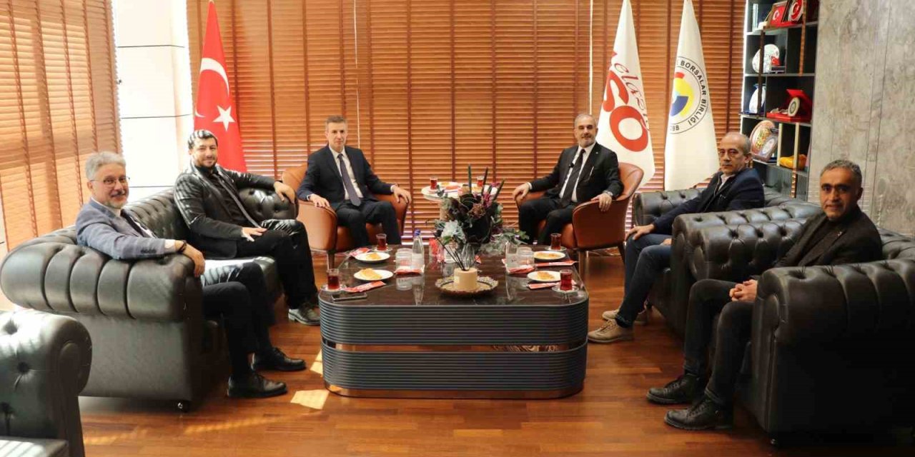 Başkan Alan, "Üniversite ve iş dünyası arasında yapılacak her türlü iş birliğinde üzerimize düşeni yapmaya hazırız"