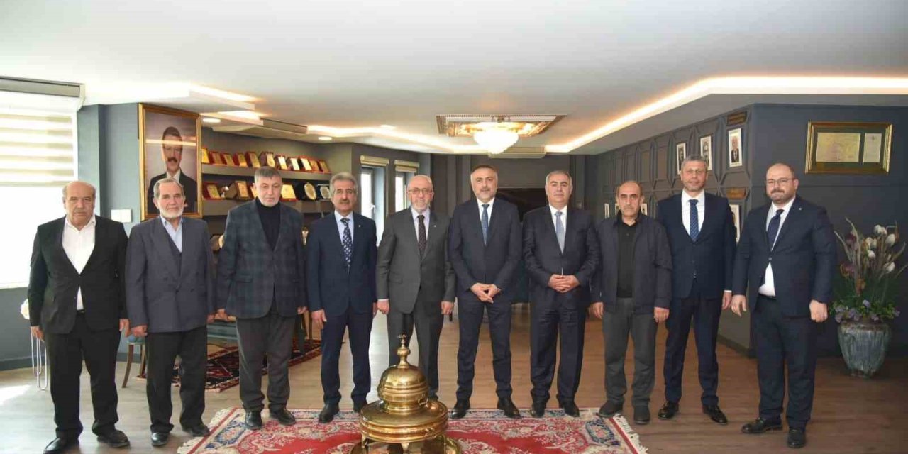 Gıda ve Kontrol Genel Müdürü Dilber, Başkan Dumandağ ile bir araya geldi