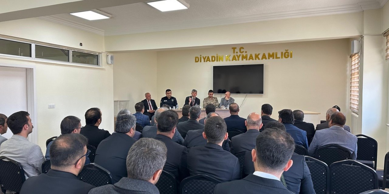 Diyadin’de okul güvenliği masaya yatırıldı