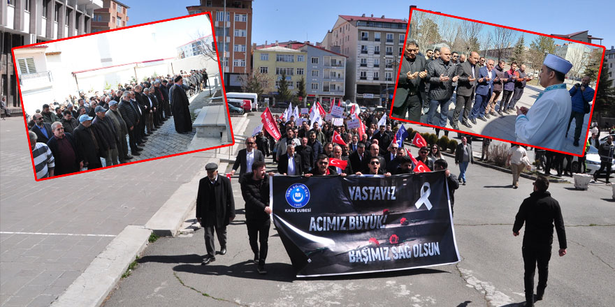 Öğretmenler, meslektaşları ve yavruları için namaz kıldı, yürüyüş yaptı