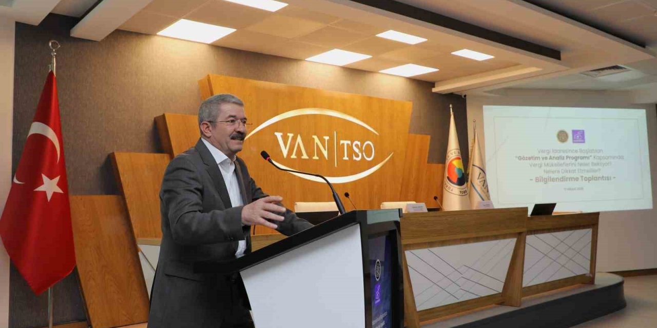 Van TSO’da "Gözetim ve Analiz Programı" toplantısı düzenlendi