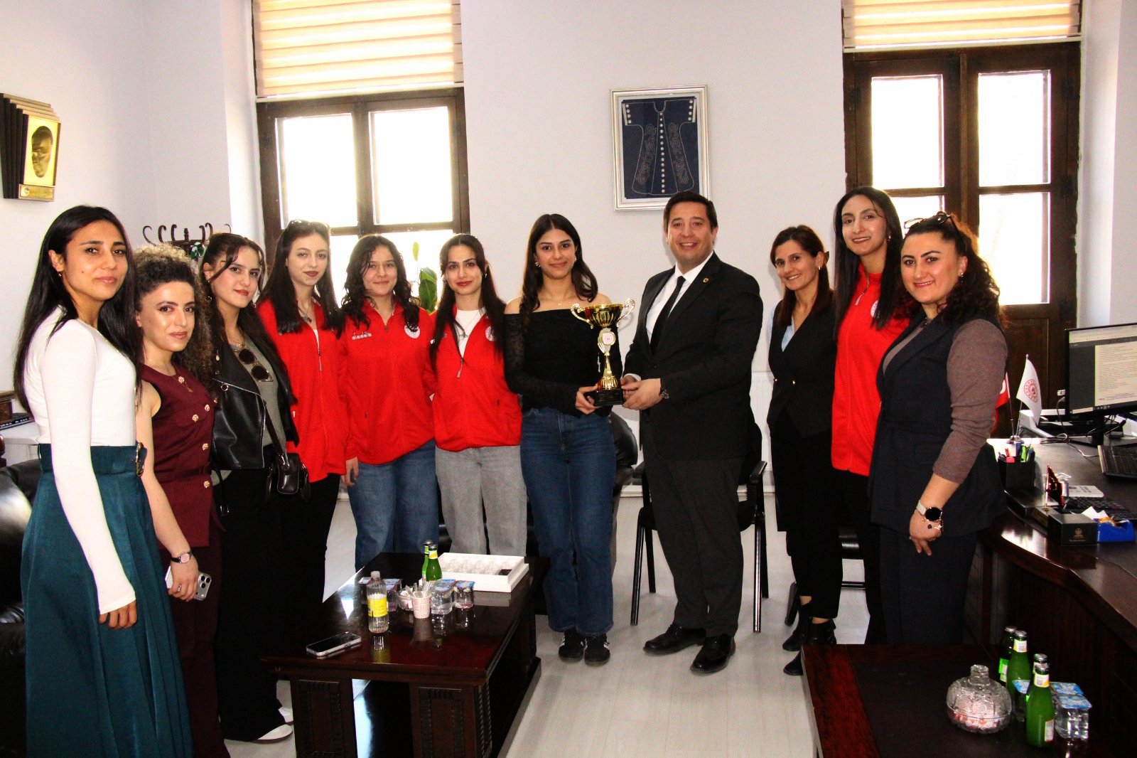 Kars’ın Sultanları Müdür Başköylü'yü ziyaret etti