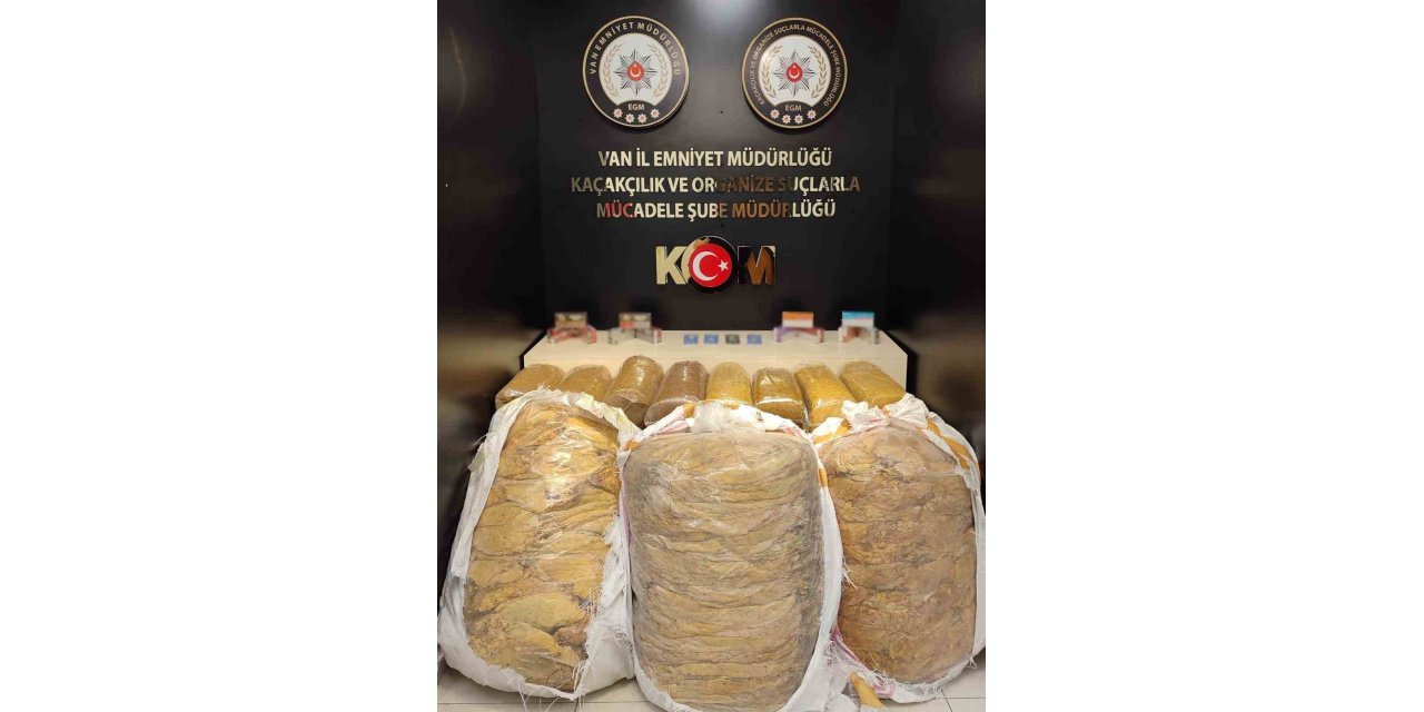 Van’da kaçakçılık operasyonu