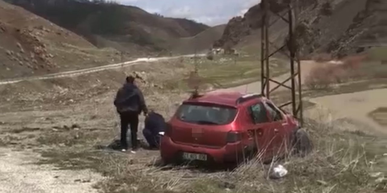 Yüksekova-Van kara yolunda kaza: 1 ölü, 1 ağır yaralı