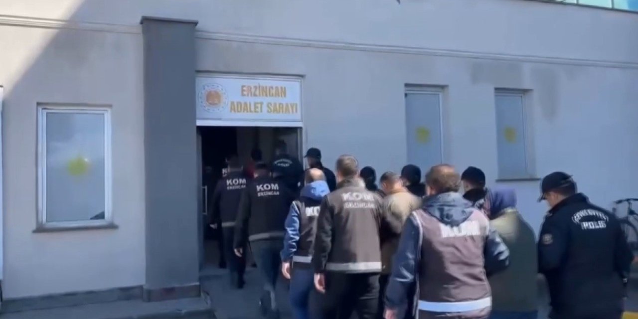 Erzincan’da tefecilik ve yağma operasyonu