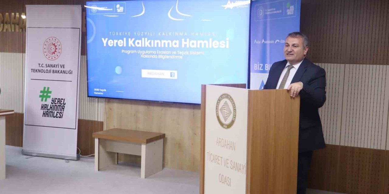 Ardahan teşvik programı iş dünyasına tanıtıldı