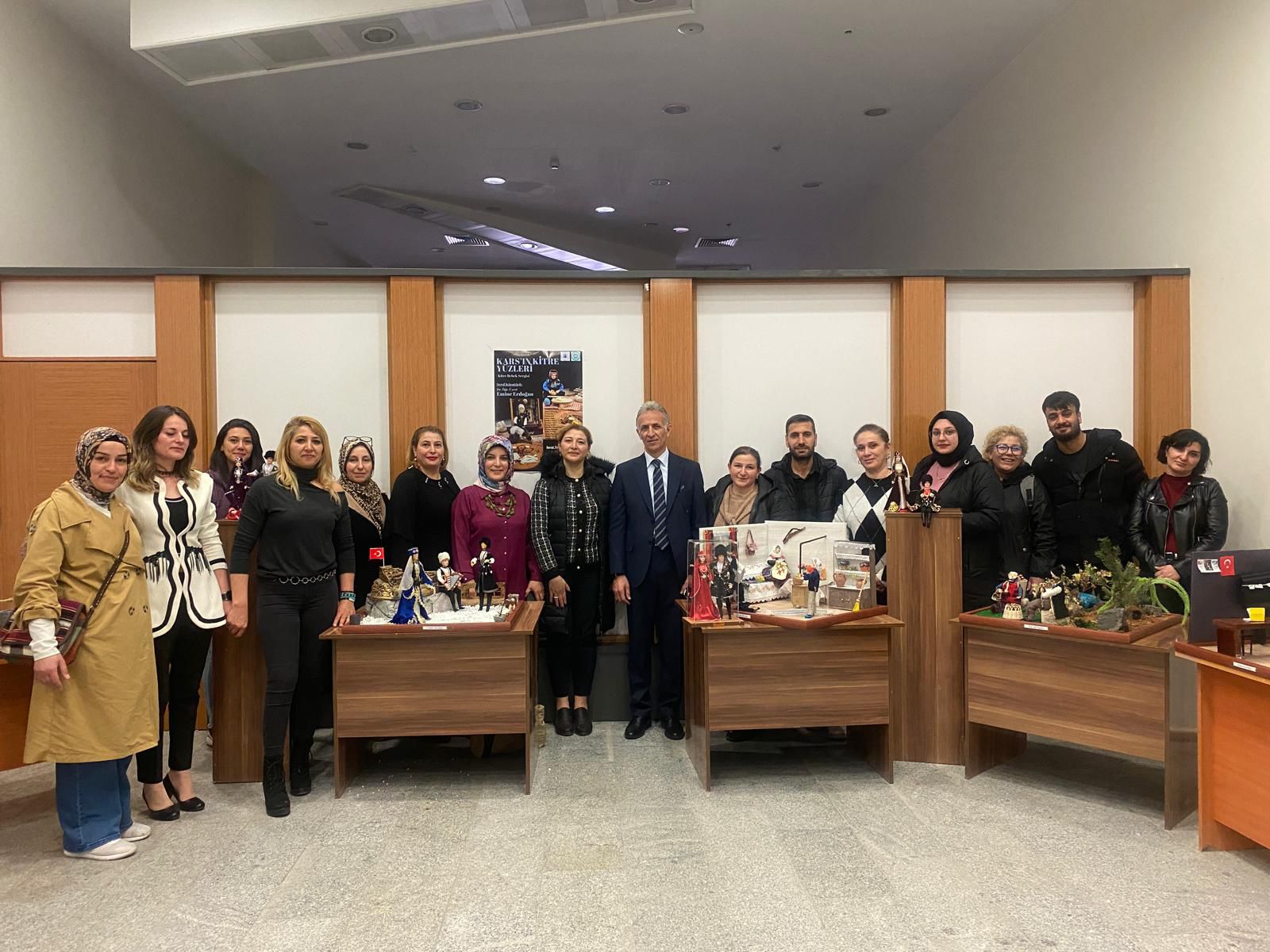 Kars’ta kitre bebek sanatı sergiyle hayat buldu