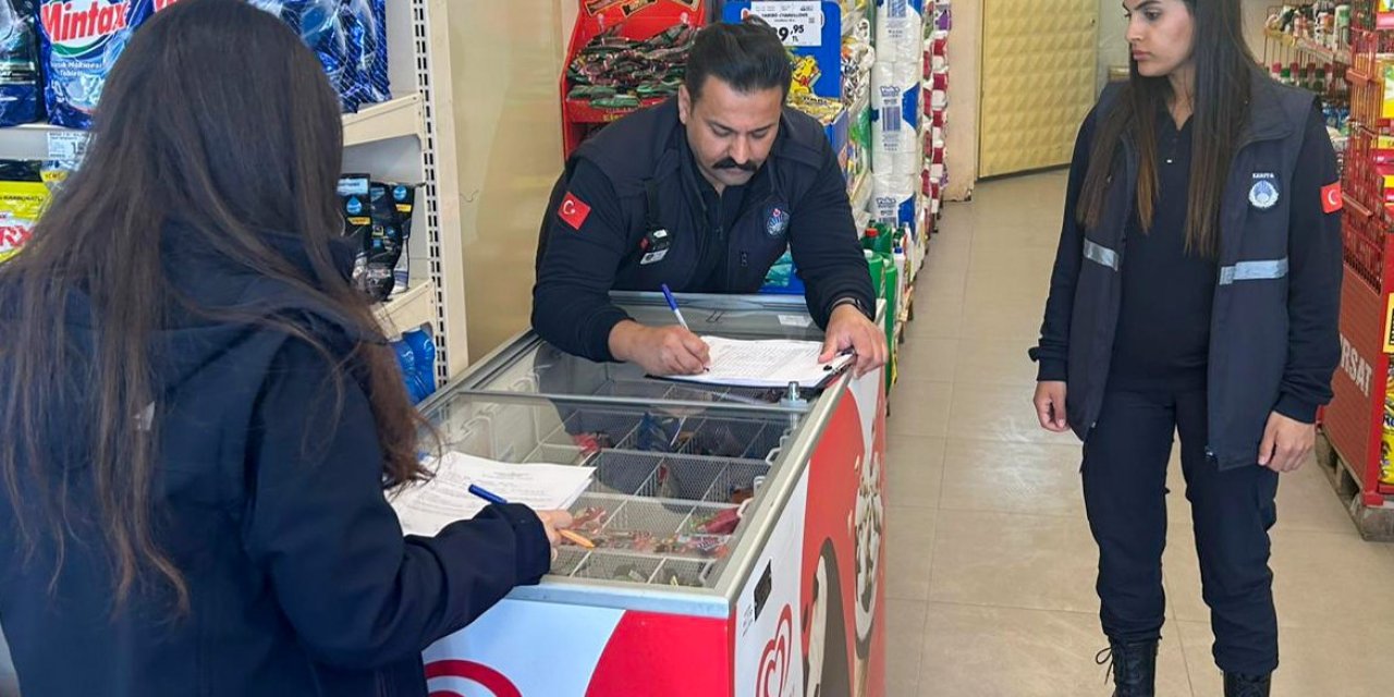 Erzincan’da marketlere sıkı denetim