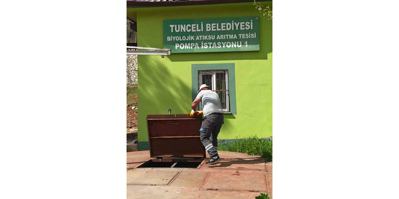 Tunceli’de altyapı için yoğun mesai