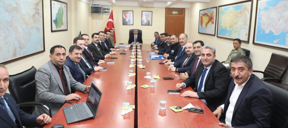 Kars’ta sığınaklar koordinasyon toplantısı yapıldı