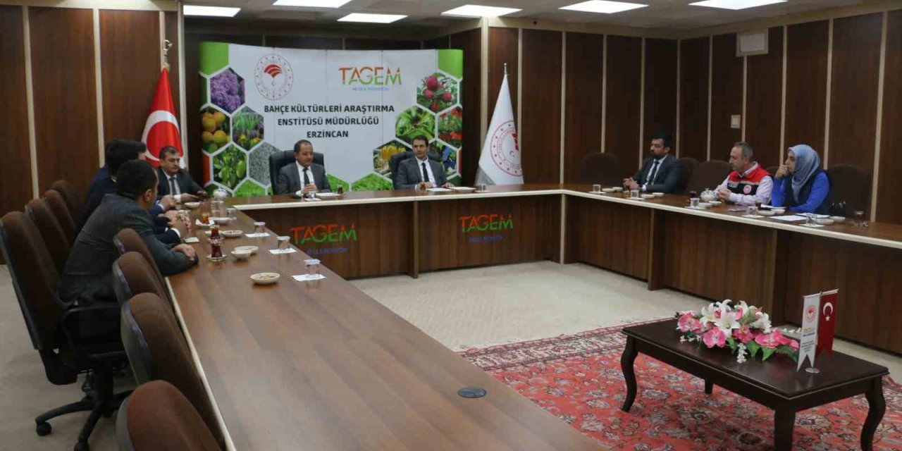 Erzincan’da tarım teşkilatları koordinasyon toplantısı yapıldı