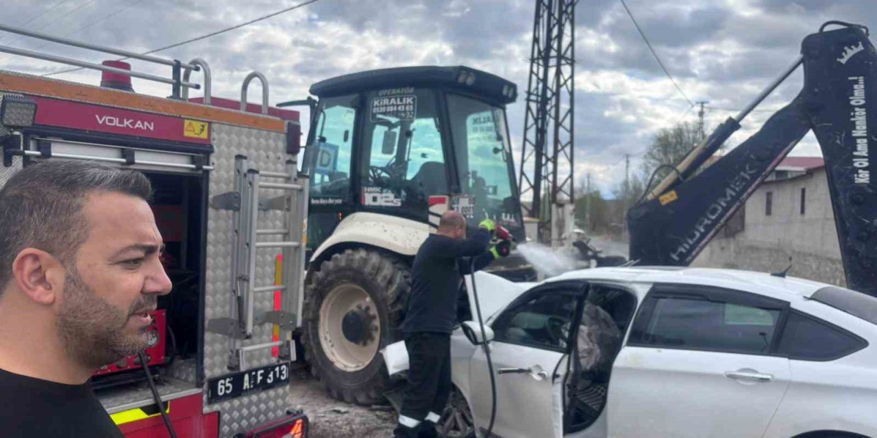 Van’da trafik kazası: 1 yaralı