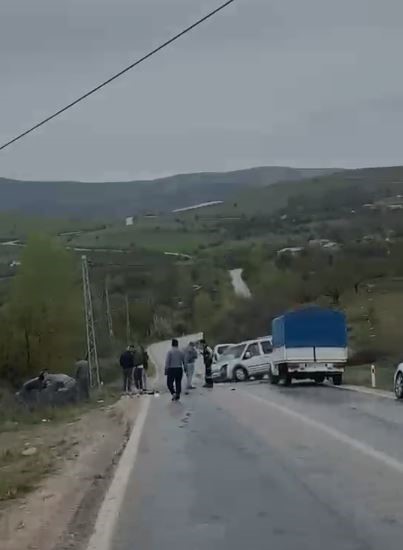Elazığ’da trafik kazası: 2 yaralı