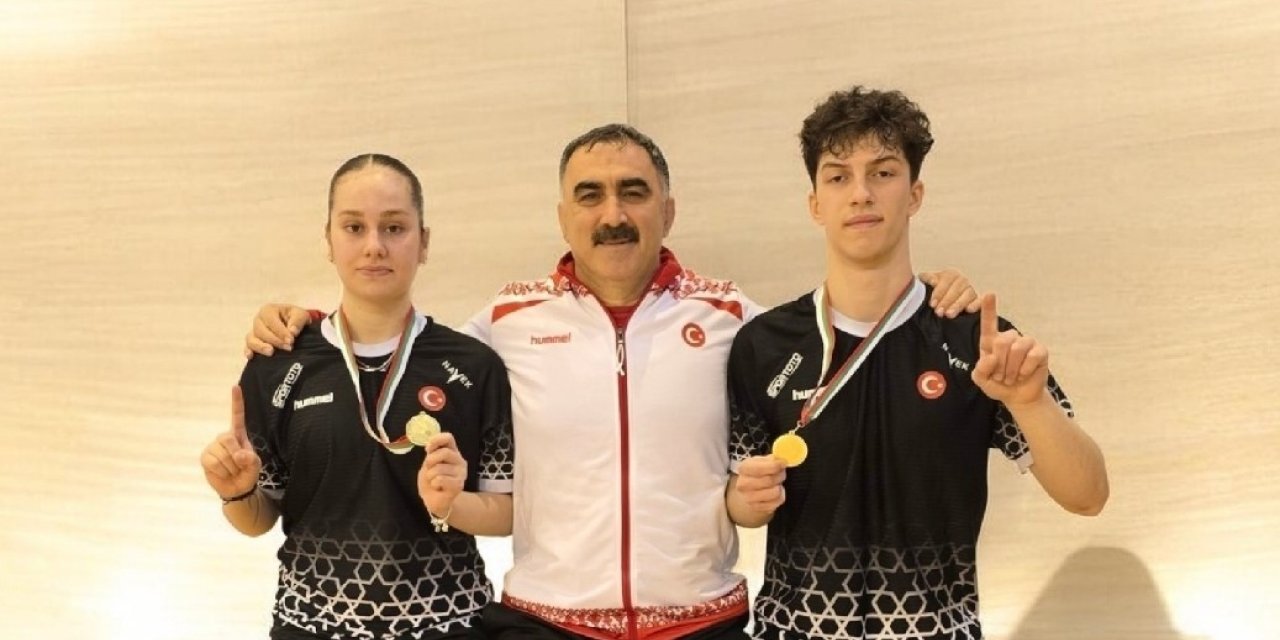 Erzincanlı sporcular milli takımın gözdesi oldu