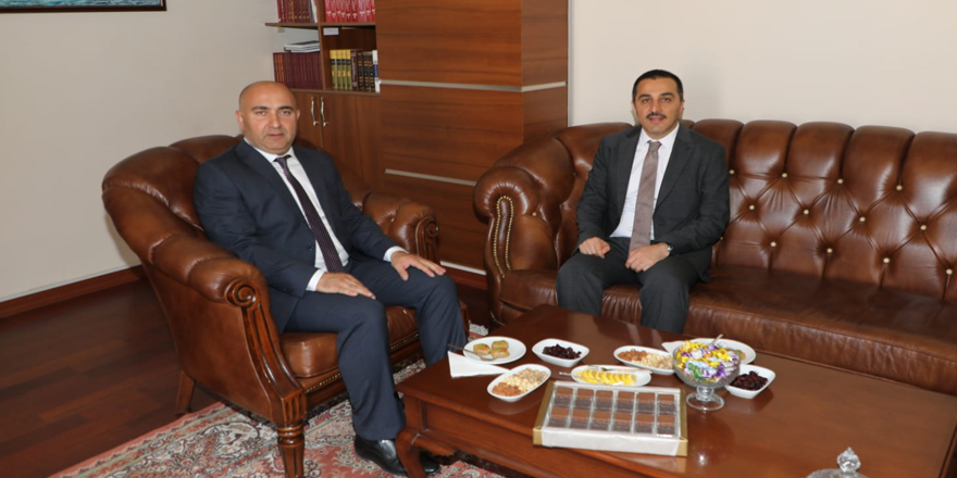 Vali Türker Öksüz'den, Azerbaycan Başkonsolosu Nuru Guliyev’e ziyaret