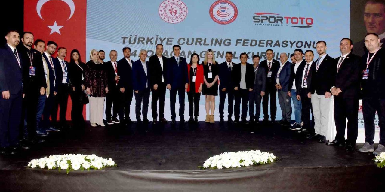 Curling Federasyonu’nda Başkan Şebin güven tazeledi