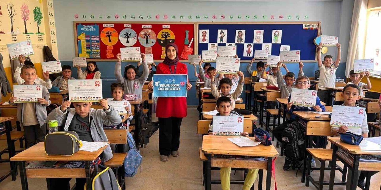 Çemişgezek’te öğrencilere yönelik sağlık farkındalık etkinliği