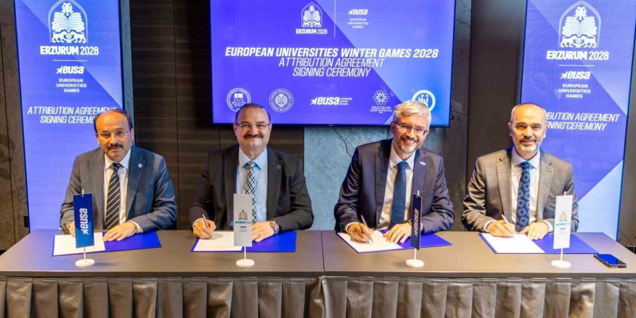 EUSA 2028 için resmi imzalar atıldı