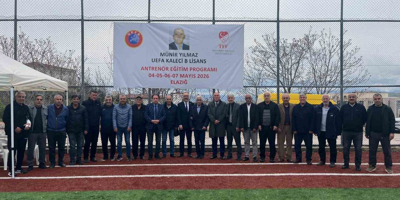 Elazığ’da UEFA Kaleci B Antrenör Eğitim Programı başladı