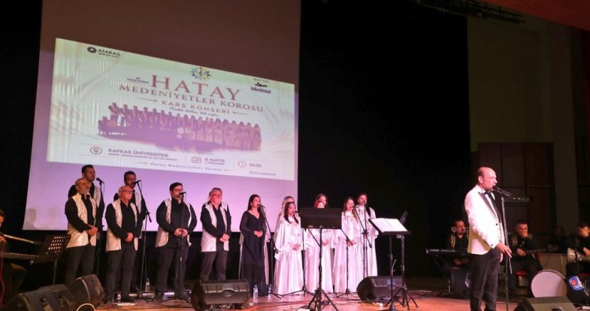 Hatay Medeniyetler Korosu Karslıları Büyüledi