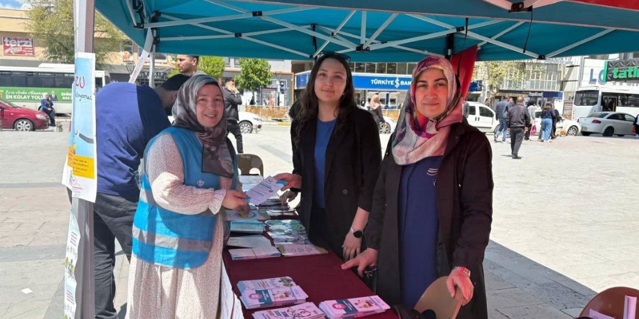 Erzincan’da tuz tüketimine karşı bilinçlendirme çalışması