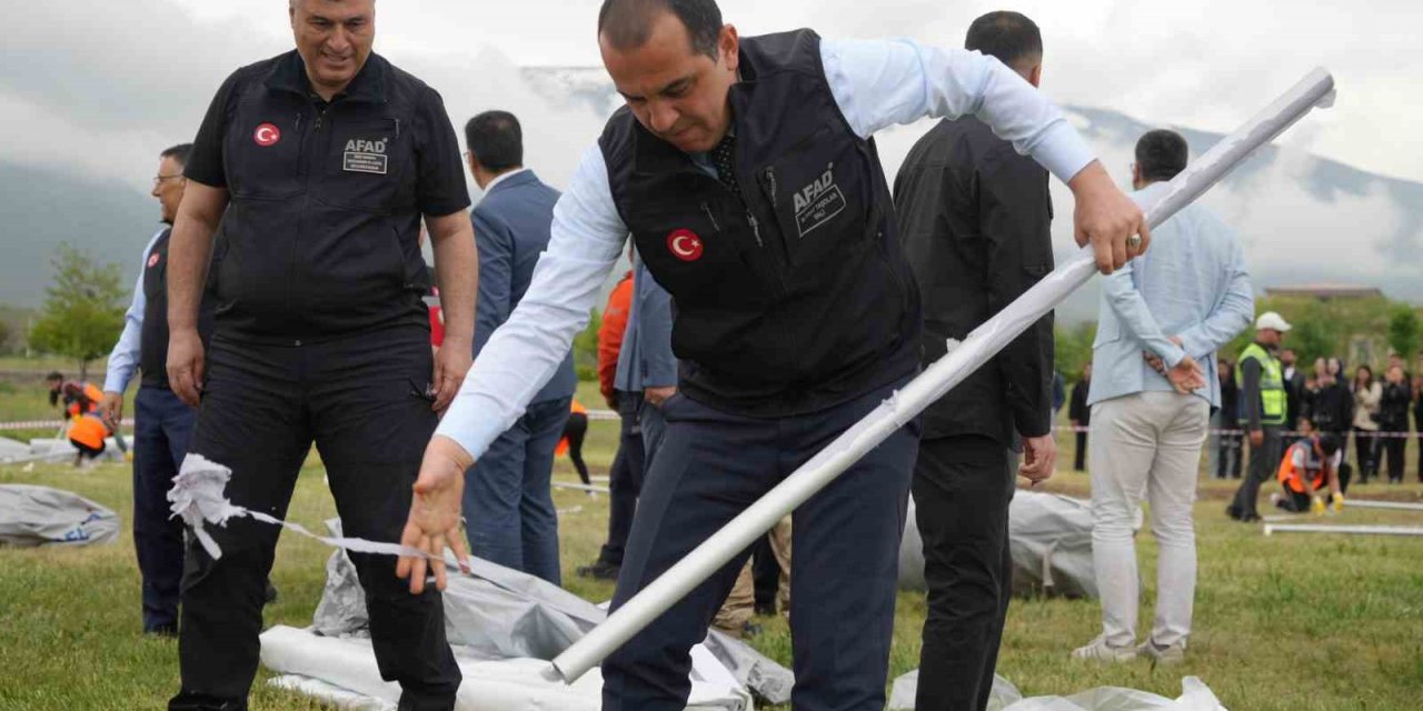 Iğdır çadır kent yönetiminde Türkiye’ye örnek olmayı hedefliyor