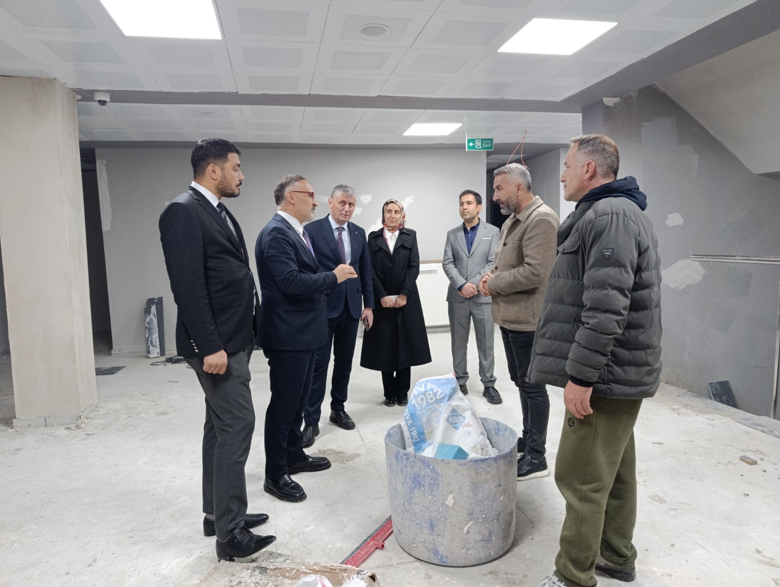 Kütüphane yatırımları yerinde incelendi