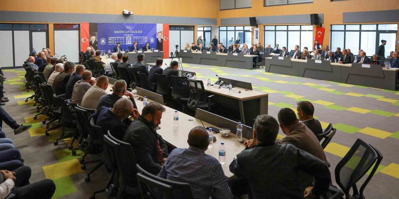 Erzincan’da Köylere Hizmet Götürme Birliği Meclis Toplantısı yapıldı