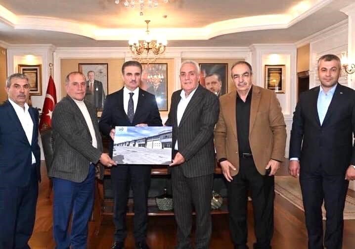 Akdağ Sanayi Yapı Kooperatifi’nden Vali Aydın Baruş’a ziyaret