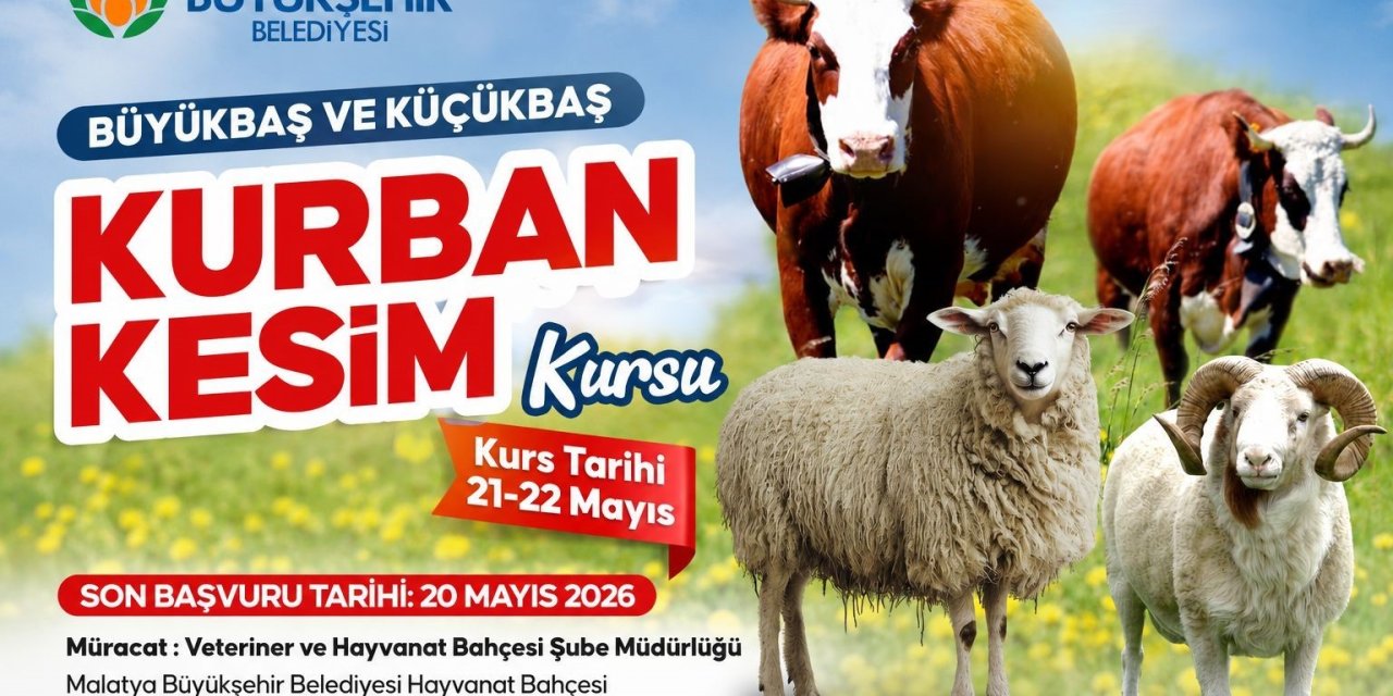 "İslami usullere uygun ve güvenli kurban kesimi" eğitimi verilecek