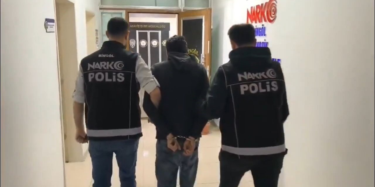 Bingöl’de uyuşturucuyla mücadele: 1 tutuklama