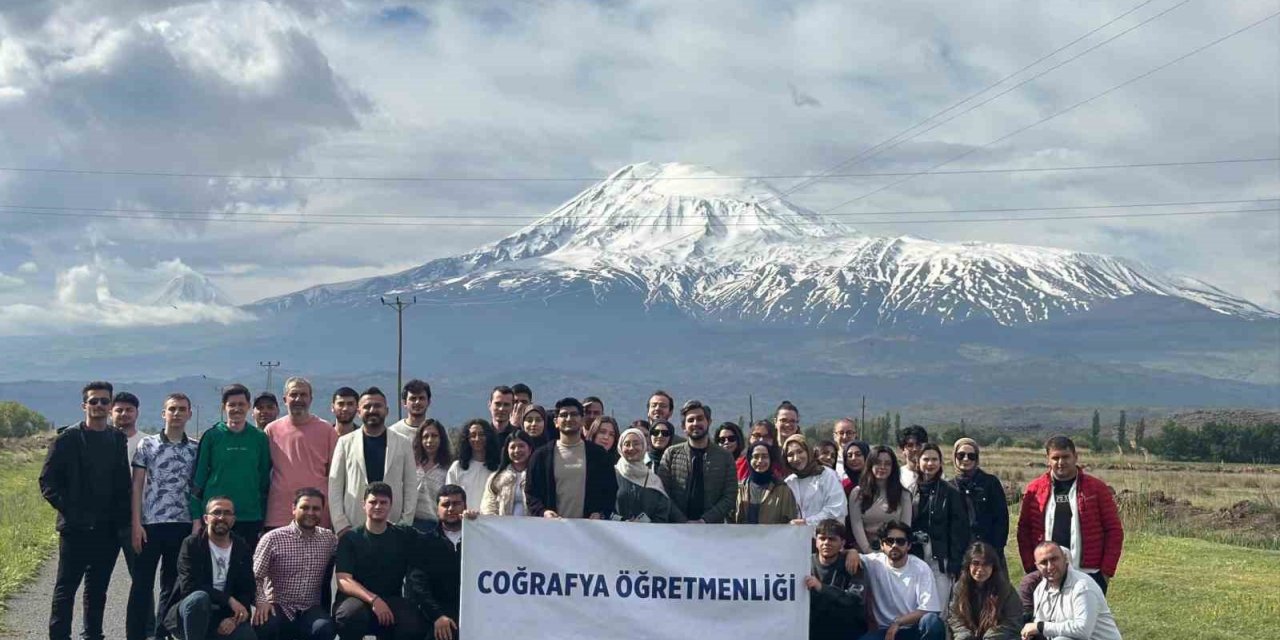 Geleceğin coğrafya öğretmenlerinden Kuzeydoğu Anadolu’da saha araştırması