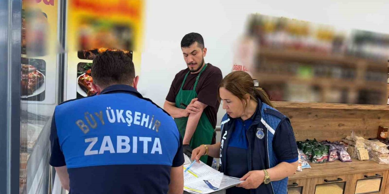 Zabıta ekipleri bayram öncesi denetimlerini sıklaştırdı