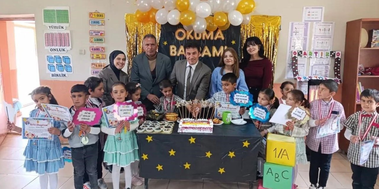 Diyadin’de miniklerden okuma bayramı etkinliği