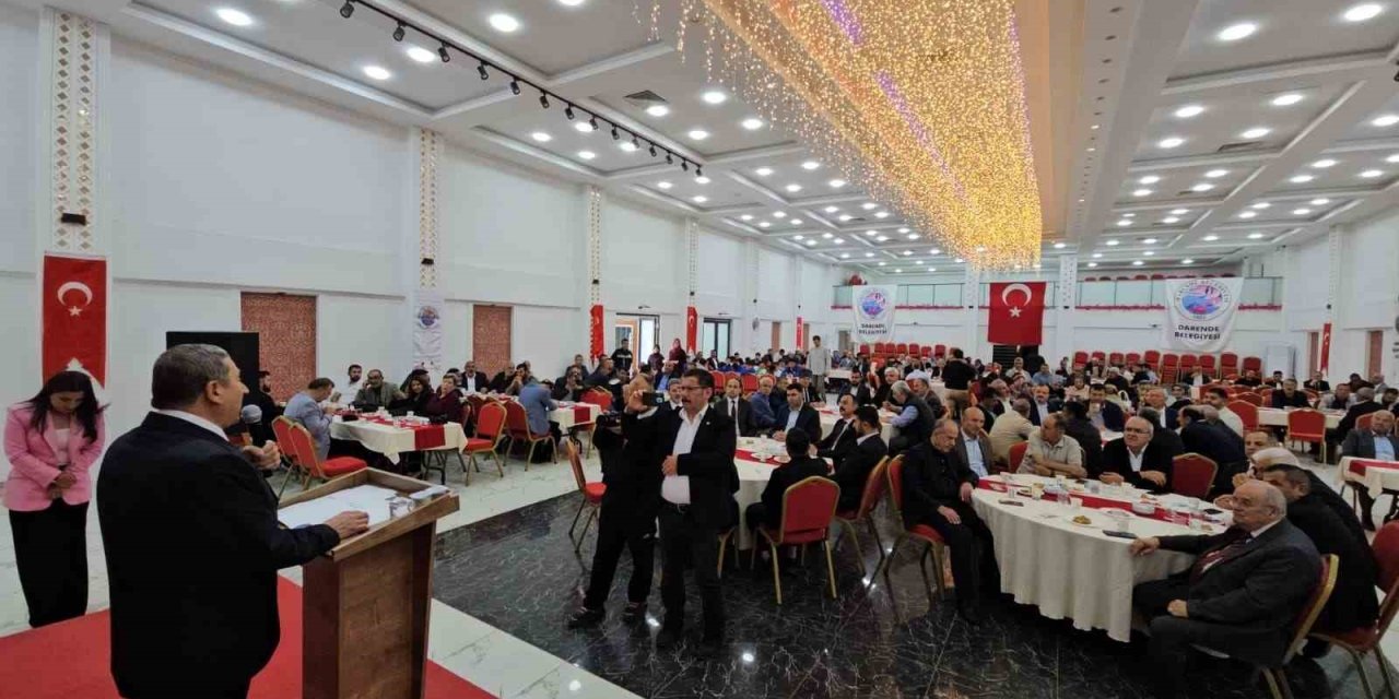 Darende’de bayramlaşma programı düzenlendi