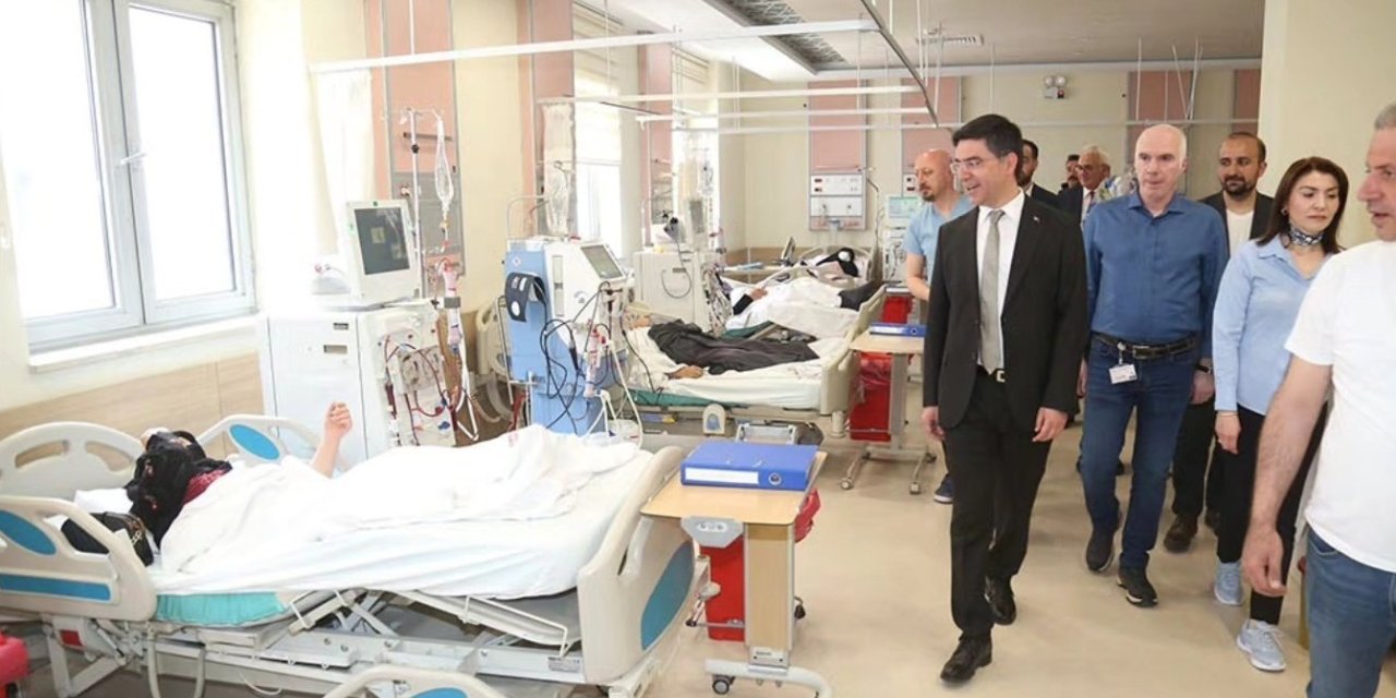 Erzurum Şehir Hastanesi’nde bayramlaşma