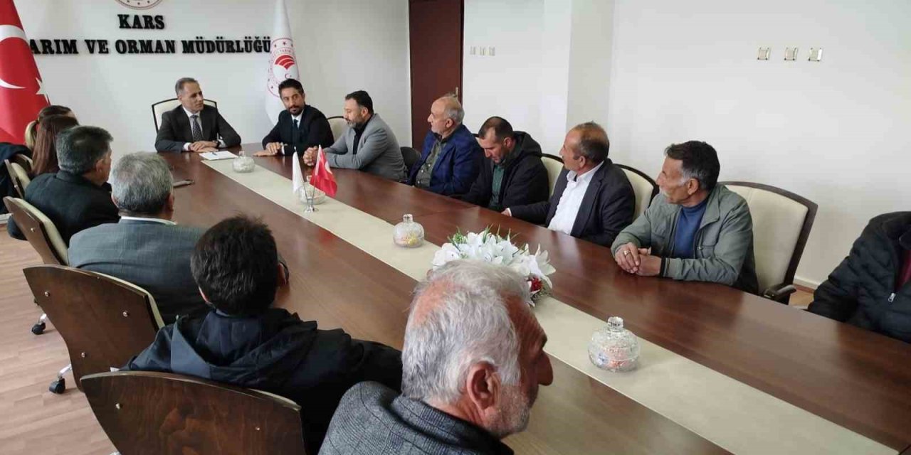Kars hayvancılığı masaya yatırıldı: Birlik Başkanı Eren Alp’ten Aydın’a ziyaret