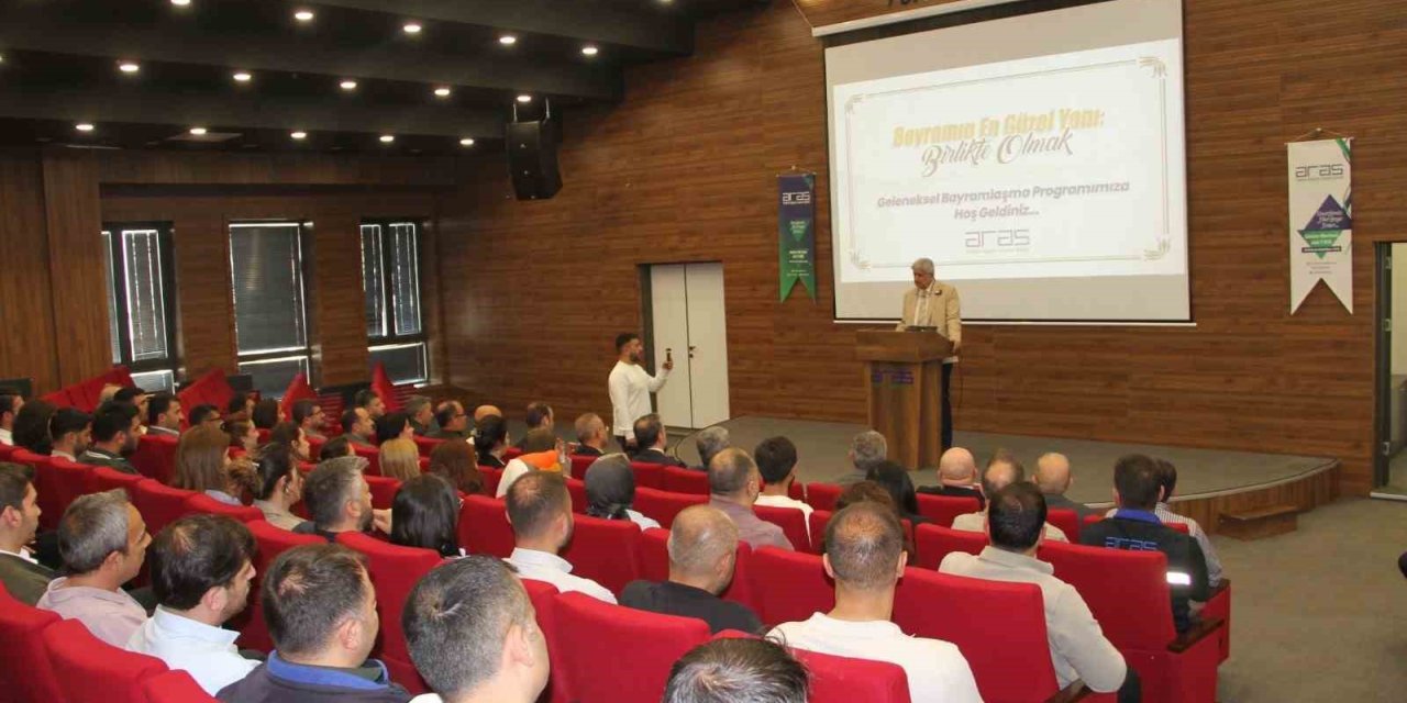 Aras Elektrik çalışanları bayramlaşma programında buluştu