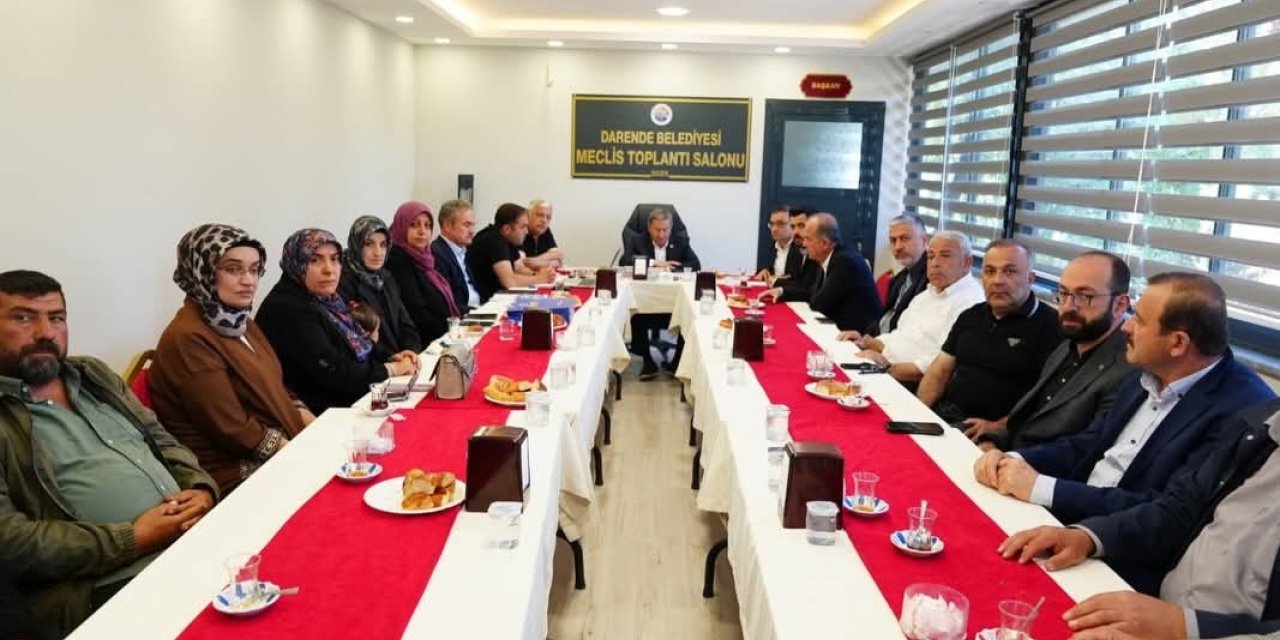 Darende Belediye Meclisi Haziran ayı toplantısını yaptı