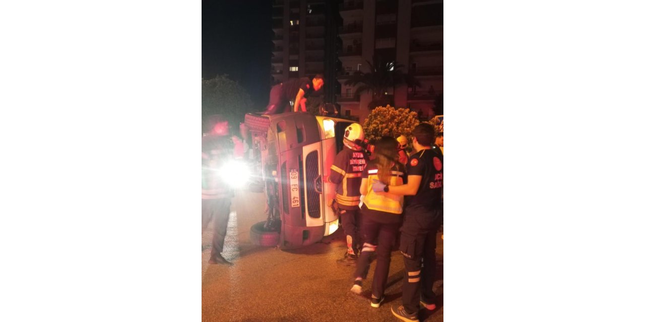 Aydın’da trafik kazası: 2 yaralı